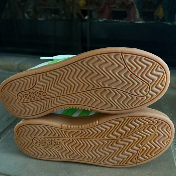 Adidas Womens Grand Court Alpha Lace Up Sneakers Casual Off White Green Size 8.5 - Picture 13 of 16